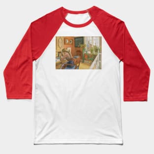 Letter-Writing by Carl Larsson Baseball T-Shirt